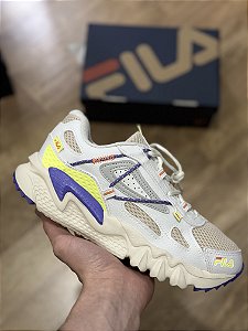 FILA TERRITORY (white/purple/lime)