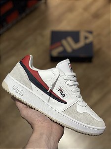 FILA ARCADE LOW (white/red/navy)
