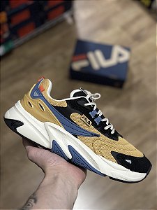FILA RT-EVO (bege/preto/azul)