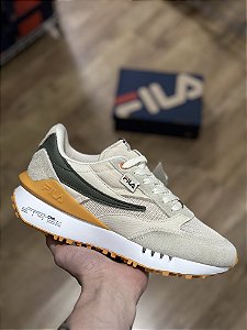 FILA RENNO VINTAGE (bege/olivia/laranja)