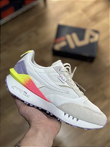 FILA RENNO VINTAGE (white/lavender/lime)