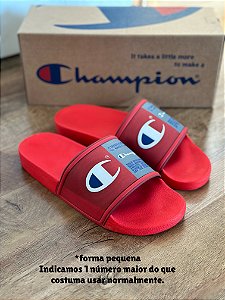 CHINELO CHAMPION IPO SQUISH (vermelho) FORMA PEQUENA