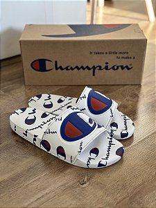 CHINELO CHAMPION IPO WARPED (branco) FORMA PEQUENA