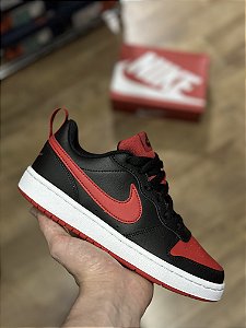 NIKE COURT BOROUGH LOW 2 (black/red)