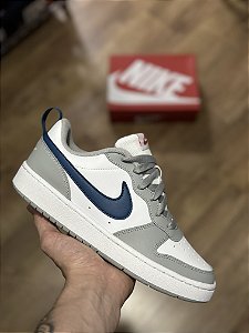 NIKE COURT BOROUGH LOW 2 (smoke grey/marina)
