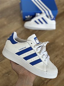 ADIDAS SUPERSTAR XLG (White/blue)