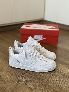 NIKE COURT BOROUGH RECRAFT (white/white)