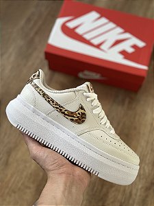 NIKE COURT VISION ALTA (Leopard camo swoosh)
