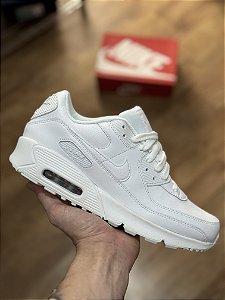 AIR MAX 90 LEATHER GS (White/white)