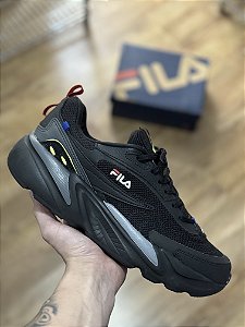 FILA RT-LOW (black/black/royal/red)