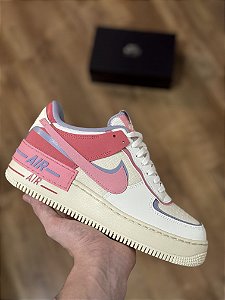 NIKE AIR FORCE 1 SHADOW “Coral Chalk”