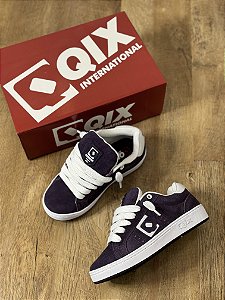 QIX COMBAT SUEDE (roxo)