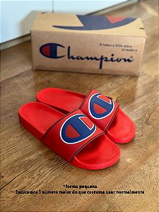 CHINELO CHAMPION IPO (vermelho) *FORMA PEQUENA