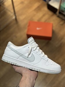 NIKE DUNK LOW RETRO “White & Pure Platinum”