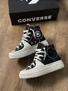 CONVERSE CTAS CONSTRUCT HI (cinza) - Corre de Rua