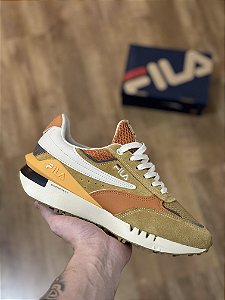 FILA RENNO VINTAGE II (narcissus/laranja/bege)