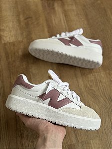 NEW BALANCE CT302 (branco/rosa)