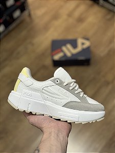 FILA TORMO CLASSIC (branco/cinza/amarelo)