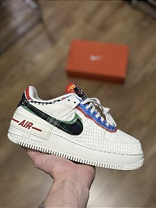 NIKE AIR FORCE 1 SHADOW (Sail/multicolor)