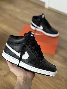 NIKE COURT VISION MID (black/white)