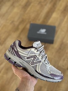 NEW BALANCE 860v2 (cinza/roxo)