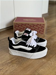 VANS KNU STACK PLATAFORMA (preto)