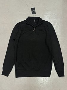 SUÉTER ZÍPER (preto)