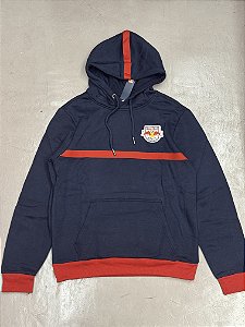 MOLETOM RED BULL (azul/faixa vermelha)
