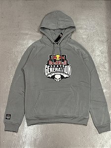 MOLETOM RED BULL SKATE GENERATION (cinza)