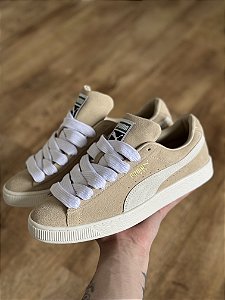 PUMA SUEDE BEGE (acompanha os dois cadarços)