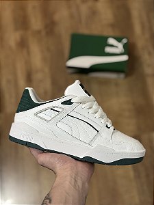 PUMA SLIPSTREAM (white/varsity green)