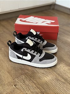 NIKE COURT BOROUGH (preto/cinza)