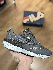 FILA RENNO VINTAGE “Change The Future” (cinza escuro)