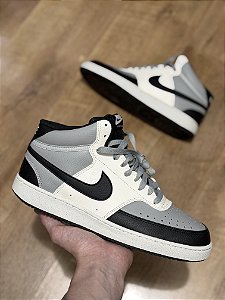 NIKE COURT VISION MID (preto/cinza/branco)