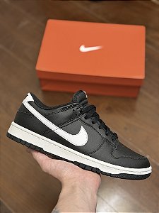 NIKE DUNK LOW RETRO (preto/branco)