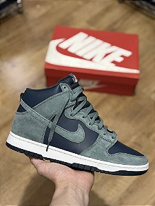 NIKE DUNK HI RETRO “Armory Navy/Mineral Slate)