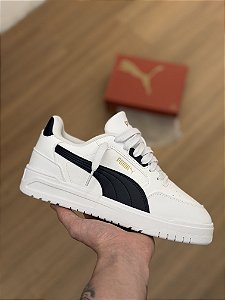 PUMA SHUFFLE DOWNTOWN (branco/azul marinho)