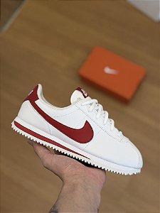 NIKE CORTEZ BASIC (white/red)