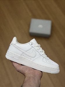 NIKE AIR FORCE 1 GS (White/White)