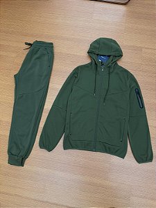 CONJUNTO MOLETOM TECH (verde)