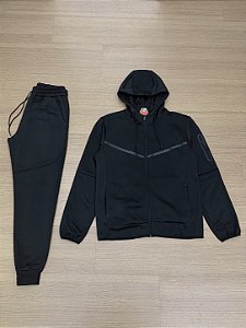CONJUNTO MOLETOM TECH (preto)