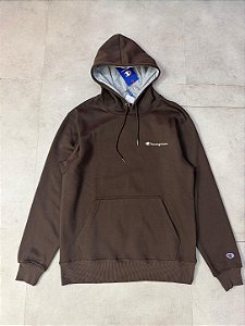 MOLETOM CHAMPION “Mini Script” (marrom)