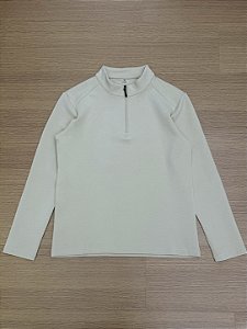 MEIO ZÍPER TECH (creme)