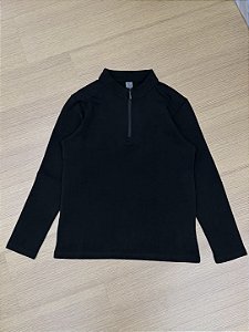MEIO ZÍPER TECH (preto)