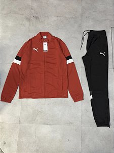 CONJUNTO PUMA TRACKSUIT teamRISE (vermelho)