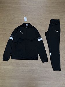 CONJUNTO PUMA TRACKSUIT teamRISE (preto)
