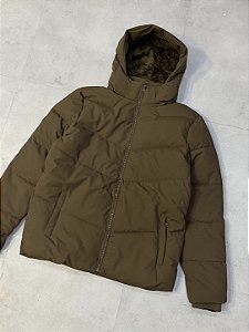 JAQUETA PUFFER NEVE IMPERMEÁVEL (marrom)