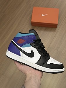 AIR JORDAN 1 MID “Purple Tropical Twist”