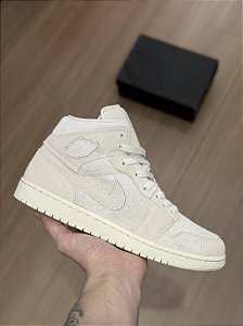 AIR JORDAN 1 MID SE CRAFT “Pale Ivory”