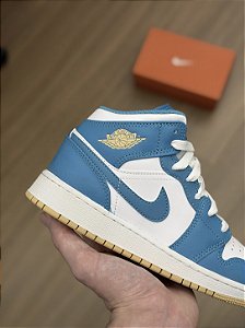 AIR JORDAN 1 MID (GS) “Aquatone”